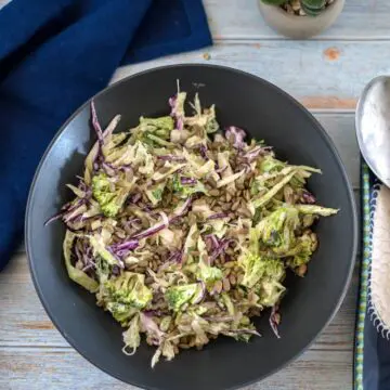 broccoli stem salad