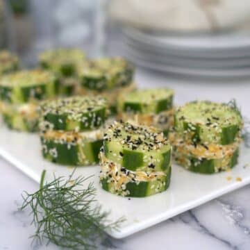 cucumber bites