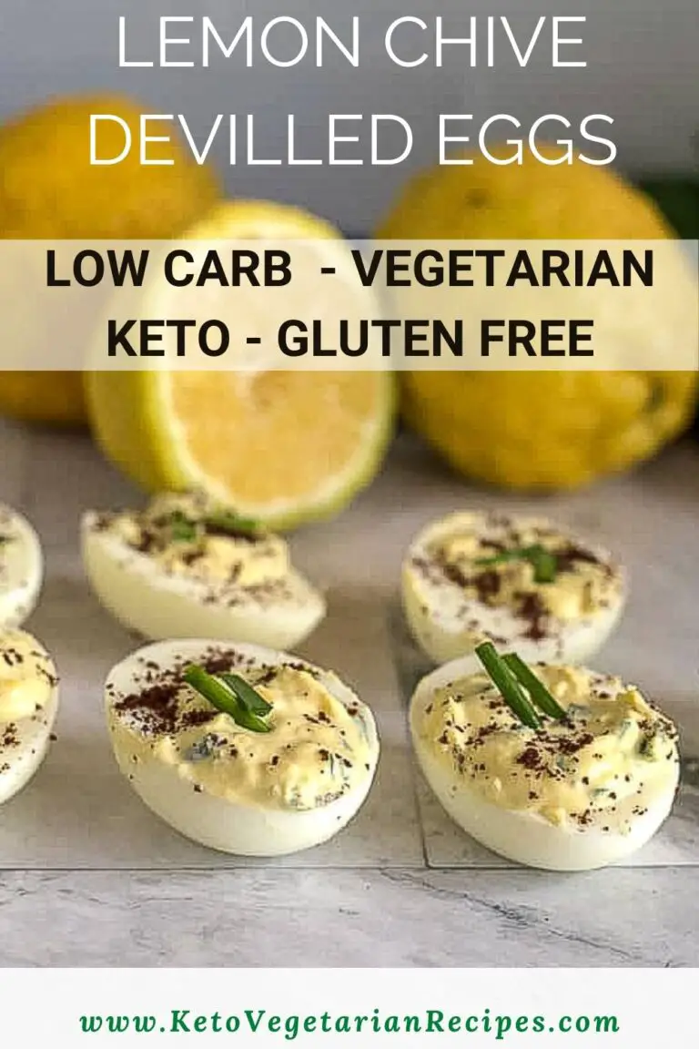 lemon eggs - Keto & Low Carb Vegetarian Recipes