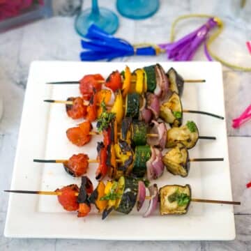 vegetable kebabs