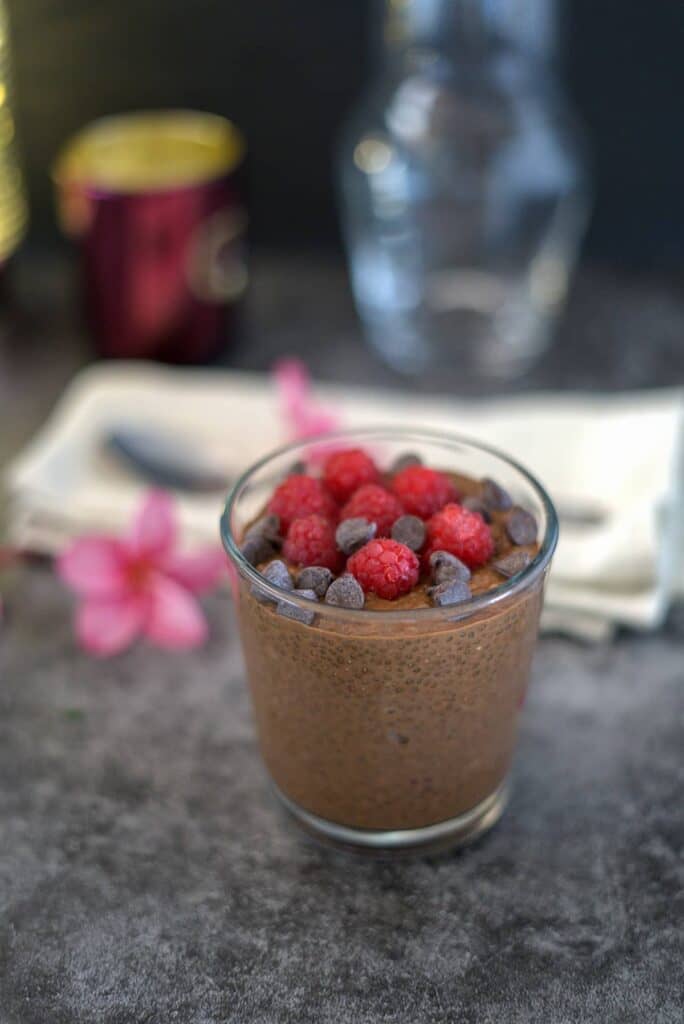 chocolate chia pudding