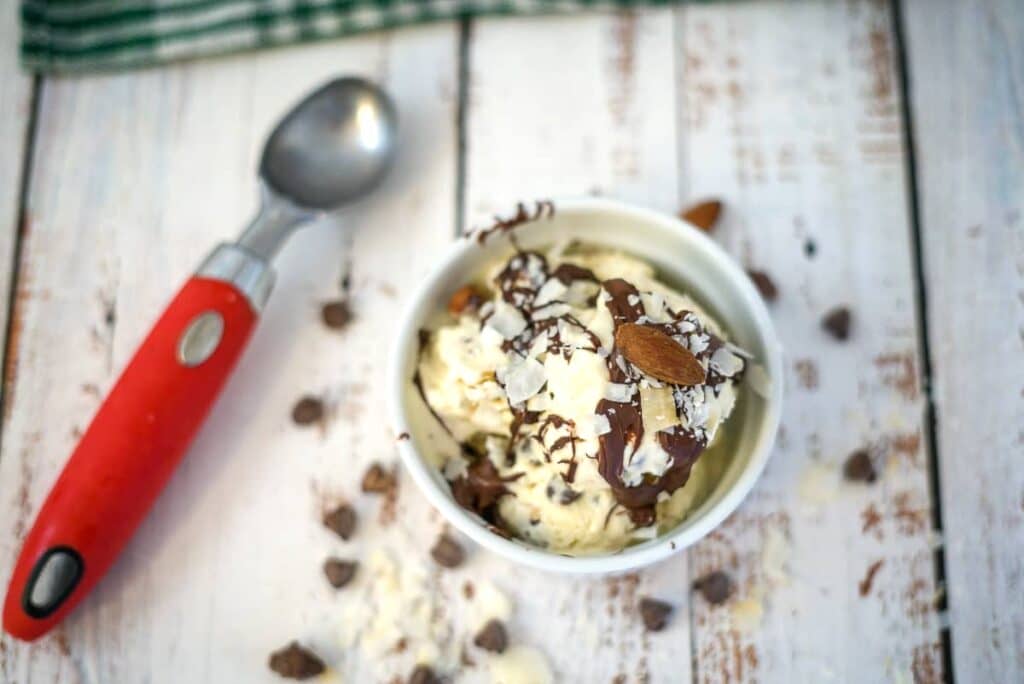 almond joy ice cream