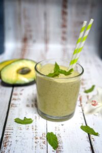 avocado mint smoothie