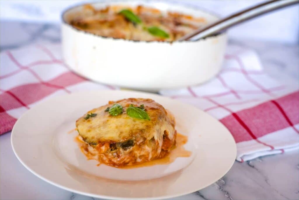 air fryer eggplant parmesan