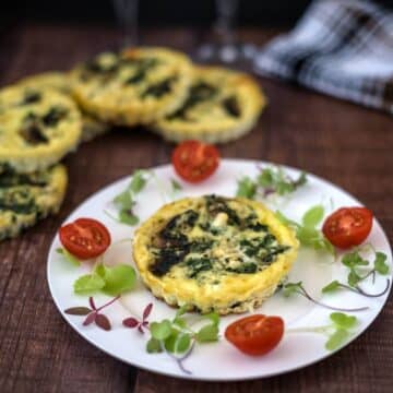 mushroom quiche