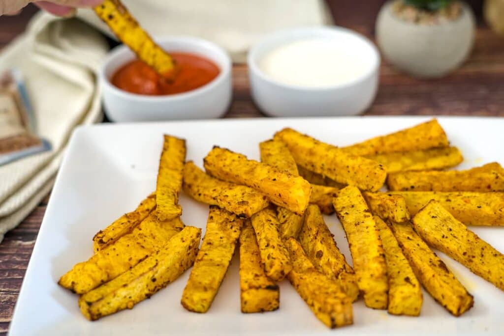 air fryer pumpkin fries