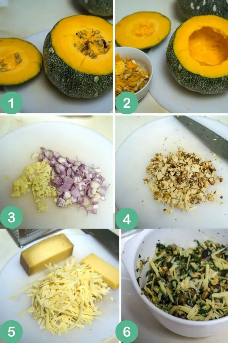 Vegetarian Stuffed Pumpkin - Keto & Low Carb Vegetarian Recipes