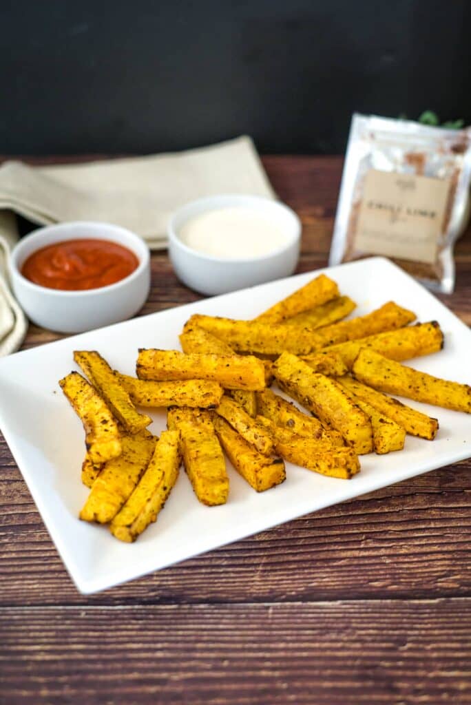 air fryer pumpkin fries