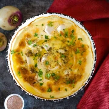 turnip au gratin