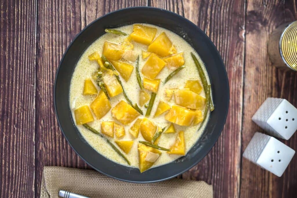 thai pumpkin vegan curry