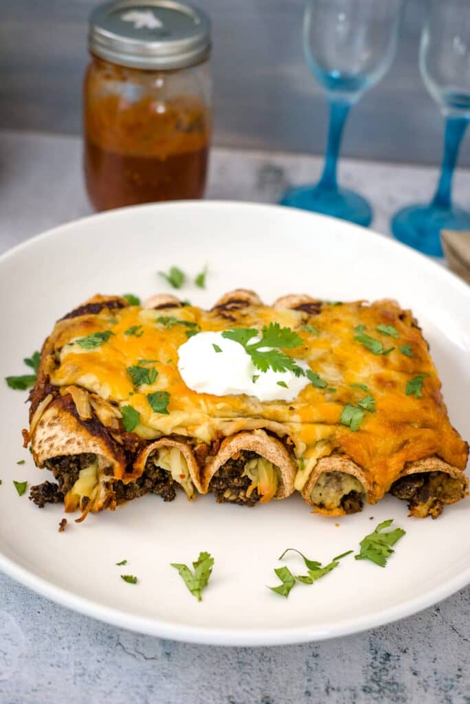 vegetarian enchiliada