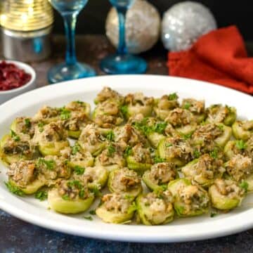 stuffed brussel sprouts