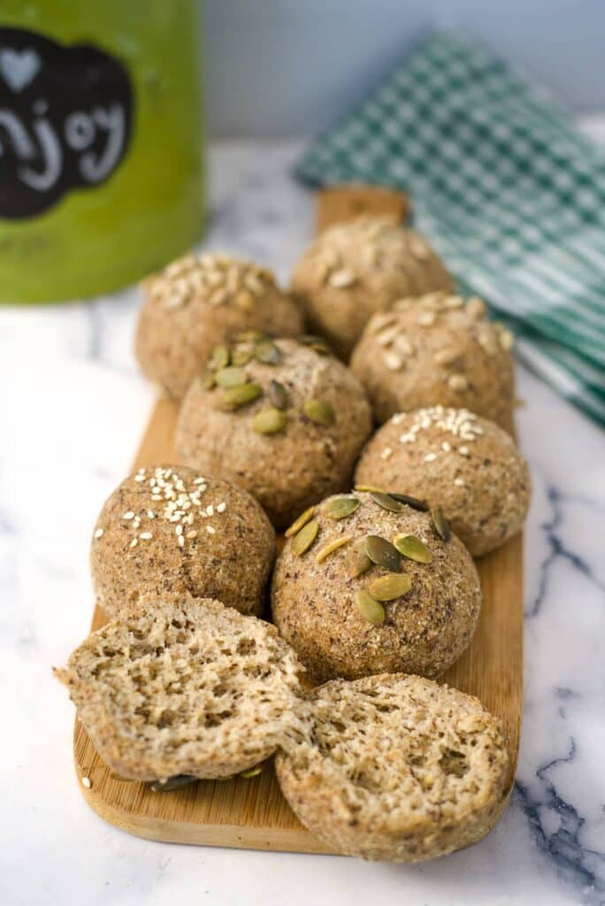 keto vegan bread rolls