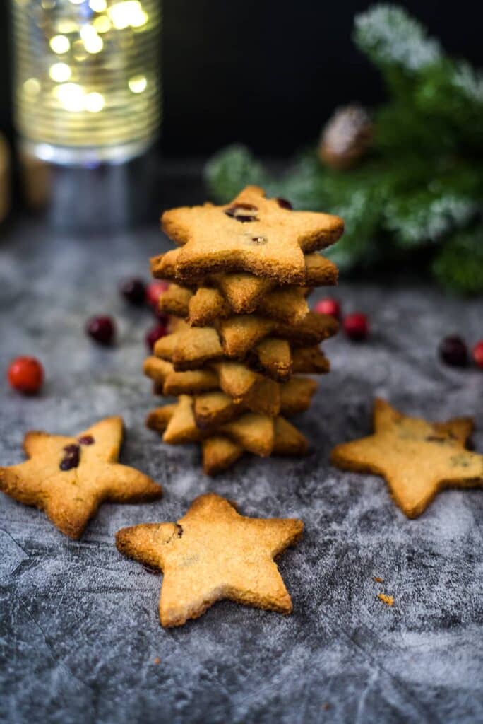 keto cranberry cookies