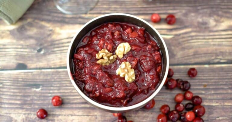 cranberry walnut sauce