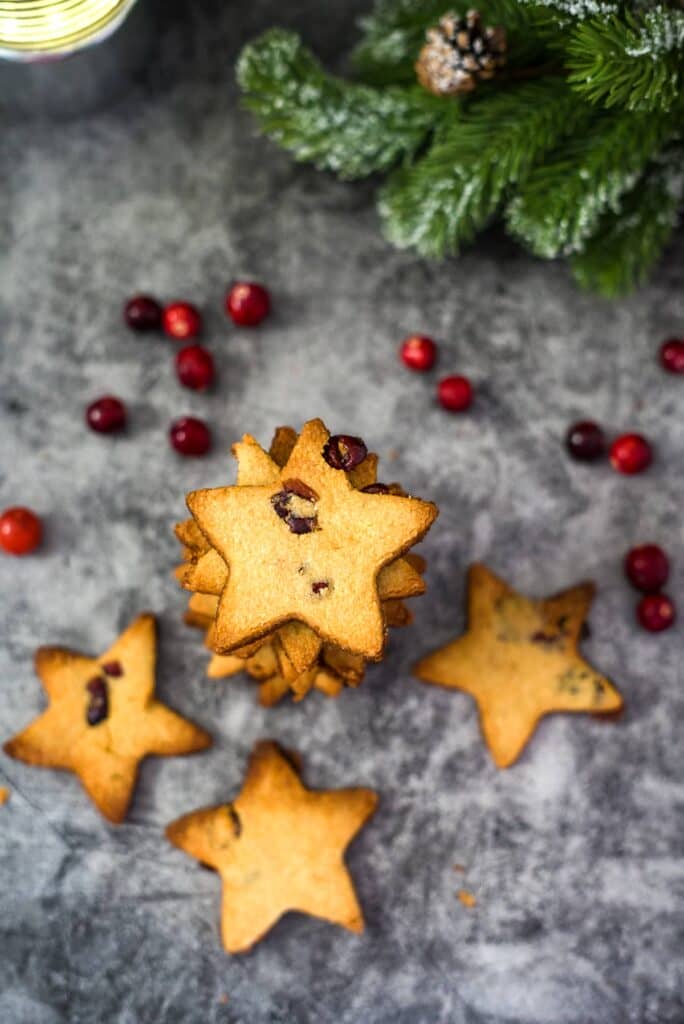 keto cranberry cookies