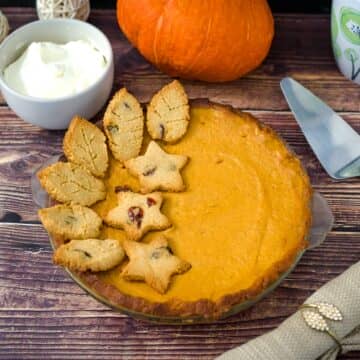 low carb pumpkin pie