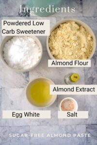 almond paste ingredients