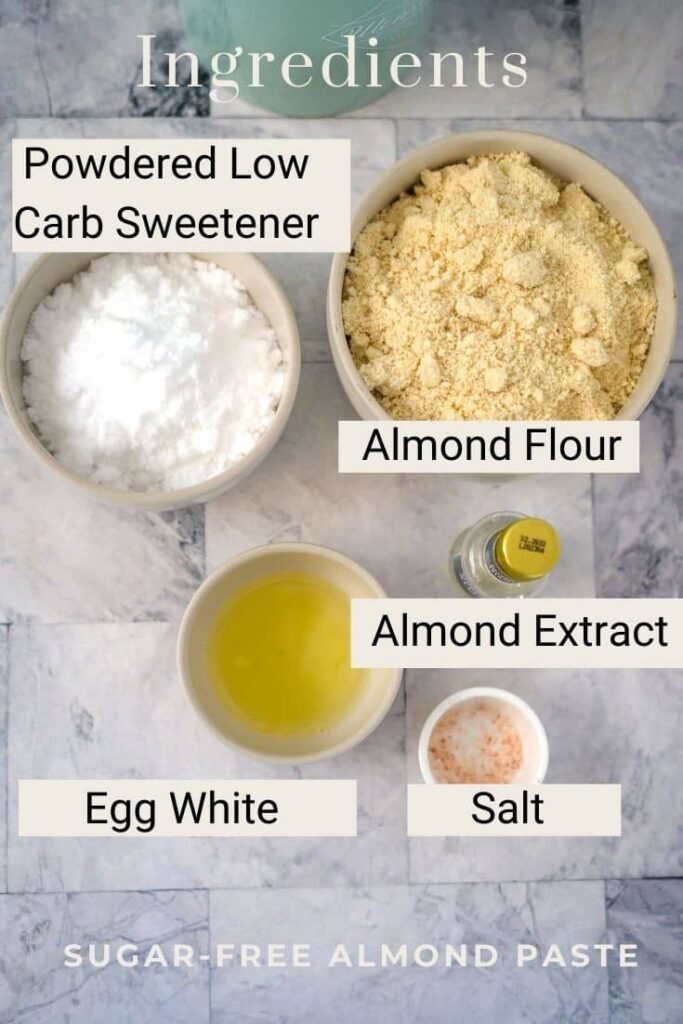 almond paste ingredients