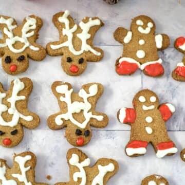 gingerbread men reinderr