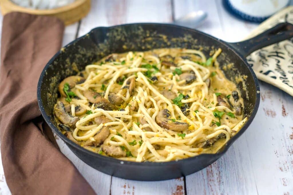 vegan stroganoff