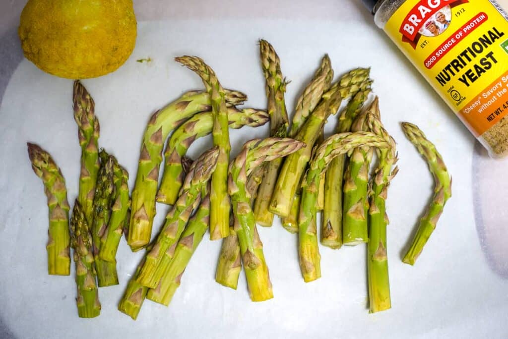 air fryer asparagus ingredients