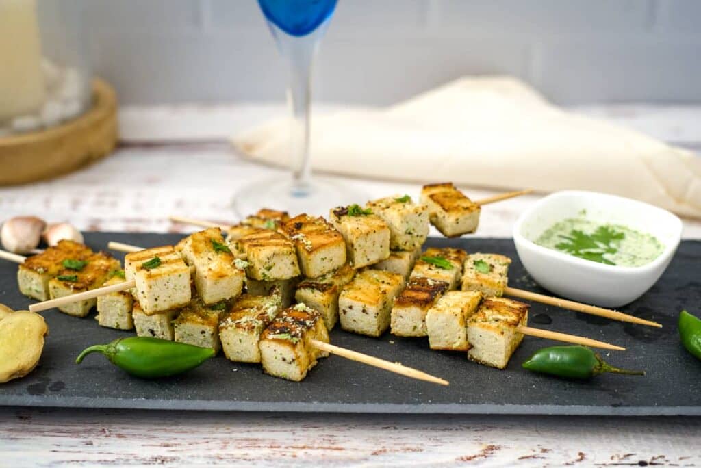 tofu grilled skewers