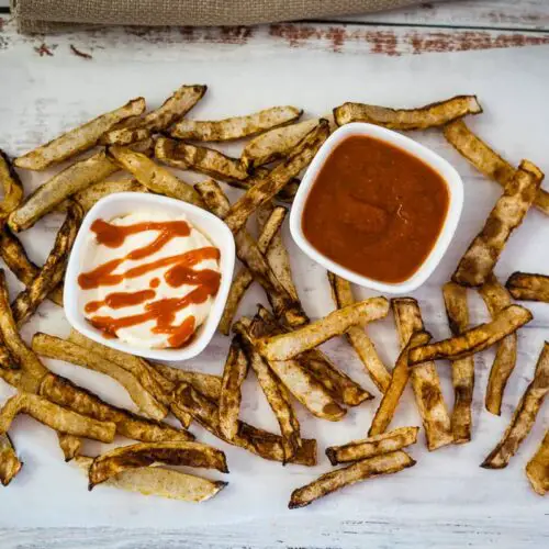 air fryer turnip fries