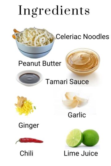 peanut noodles ingredients