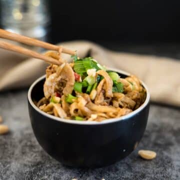 peanut celeriac noodles