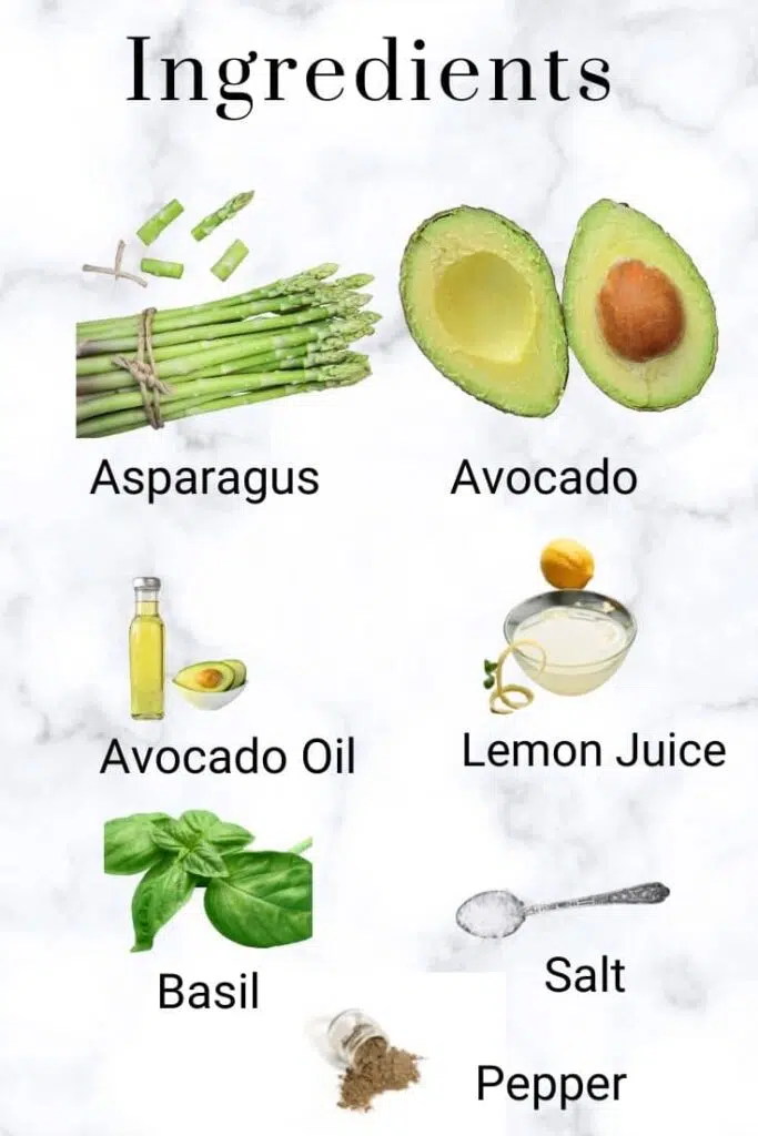 asparagus salad ingredients