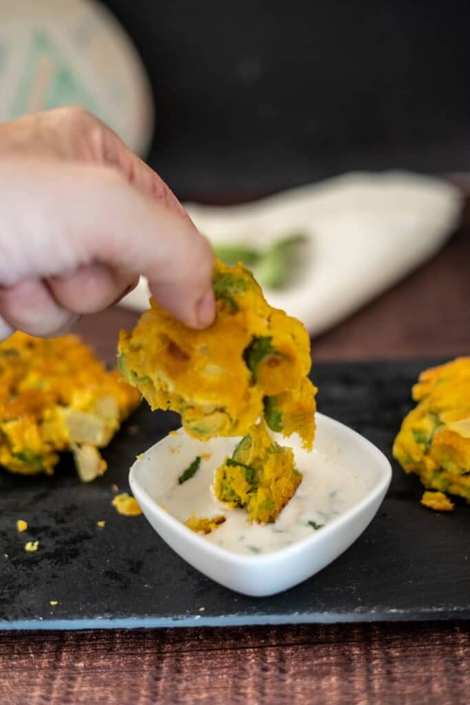 fried okra fritters