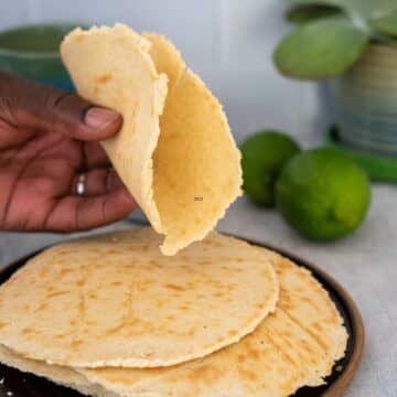 almond flour tortilla