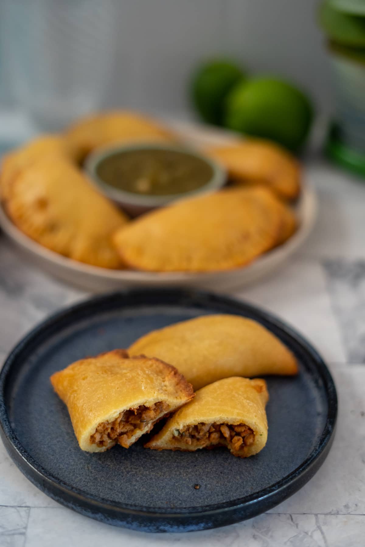 empanadas made with tvp