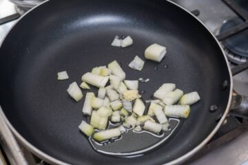 fried chopped onions