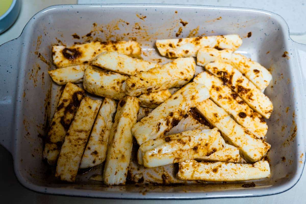 halloumi marinade