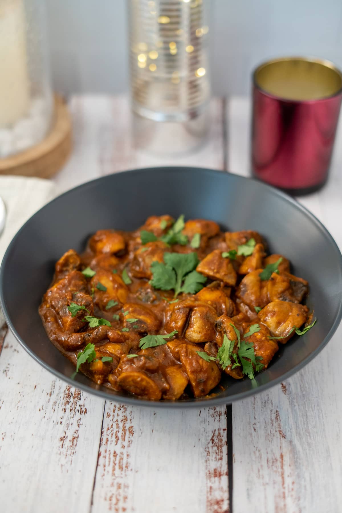 mushroom bhaji