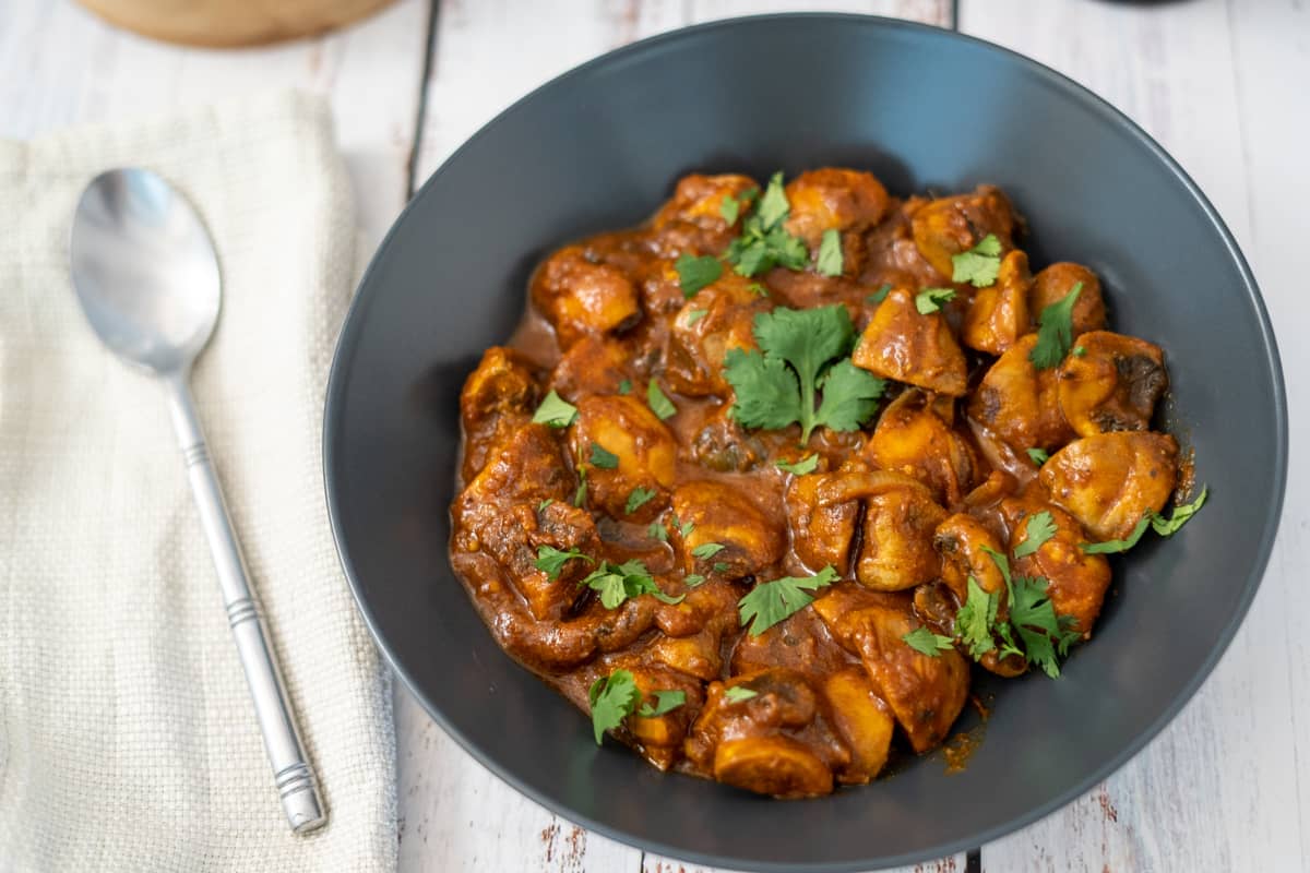 mushroom bhaji