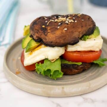 keto mushroom burger bun