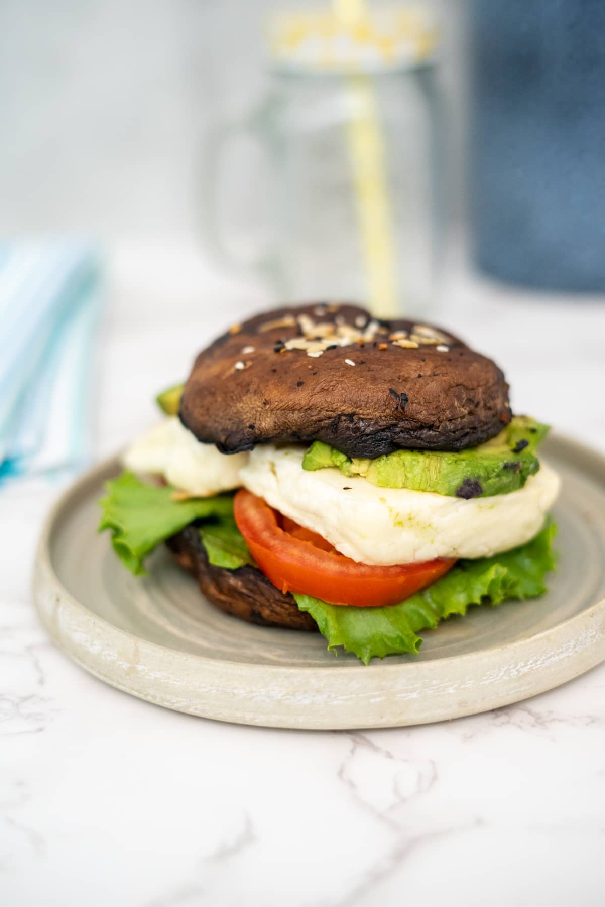 mushroom burger