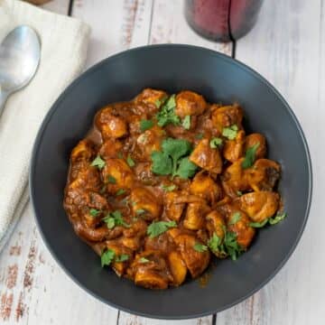 mushroom bhaji