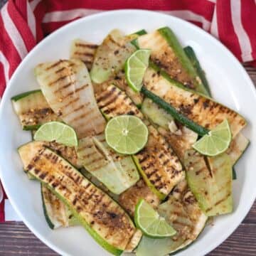 grilled chayote zucchini salad