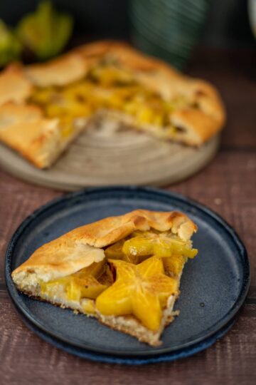 low carb fruit galette