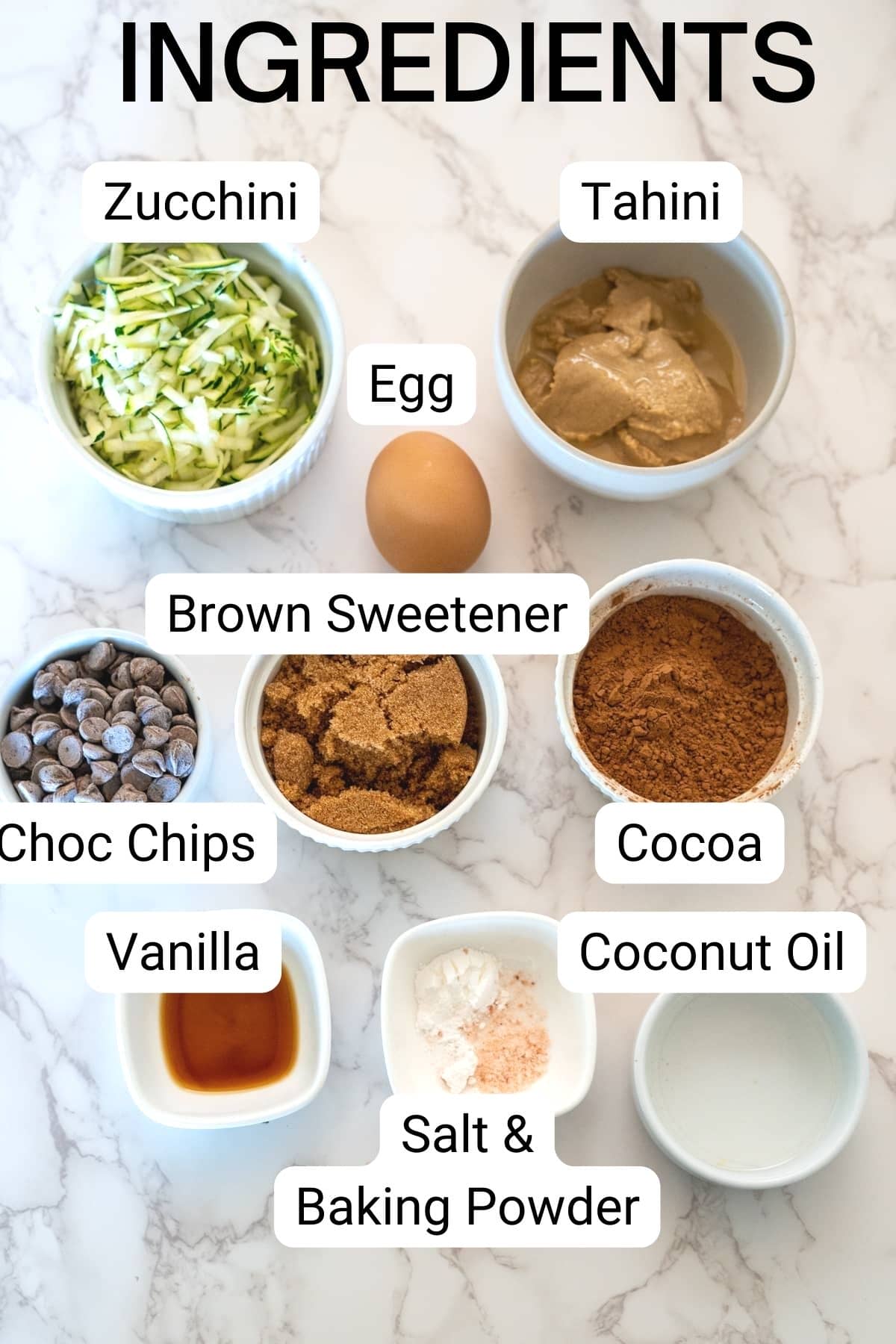 brownie ingredients