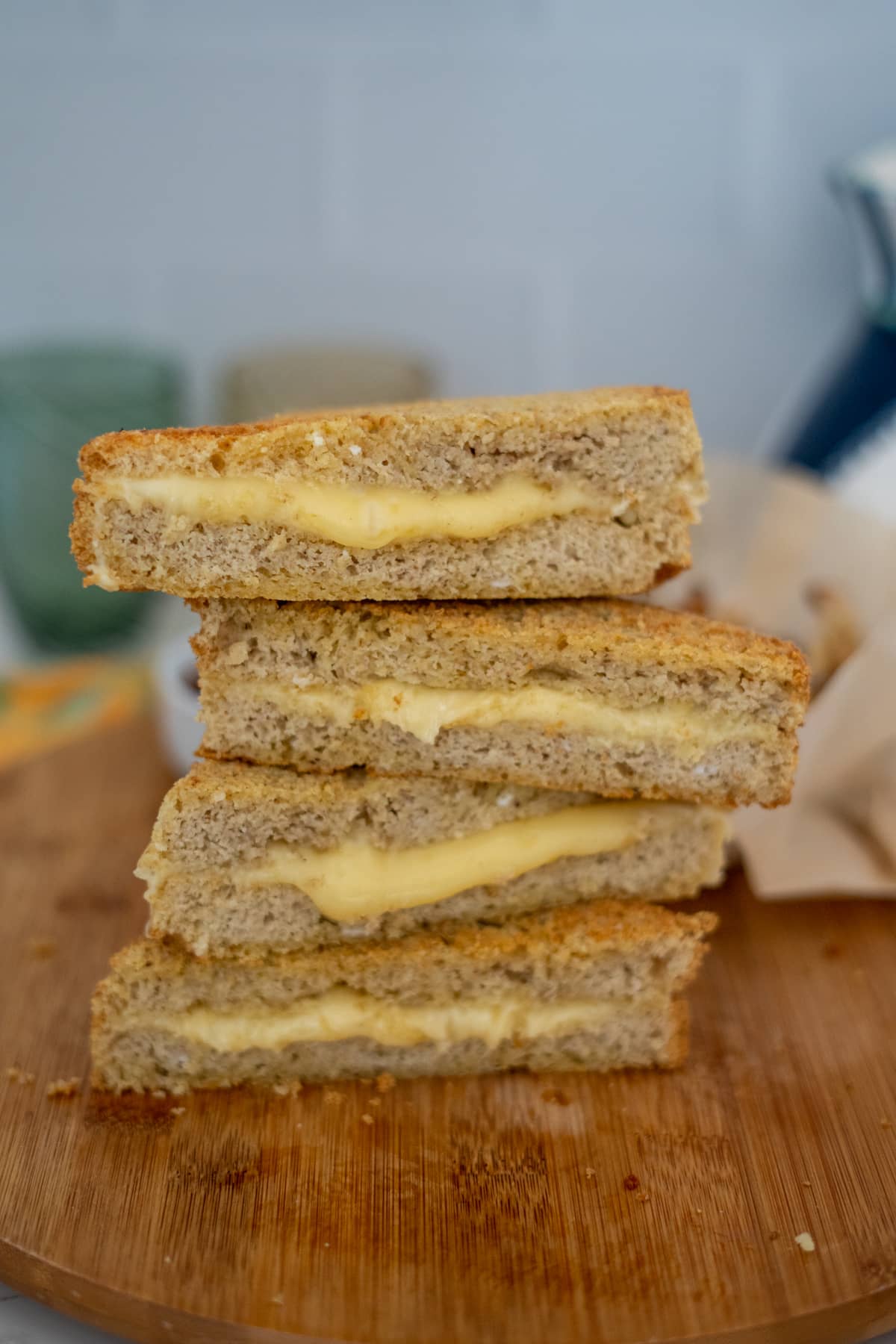 low carb grilled cheese