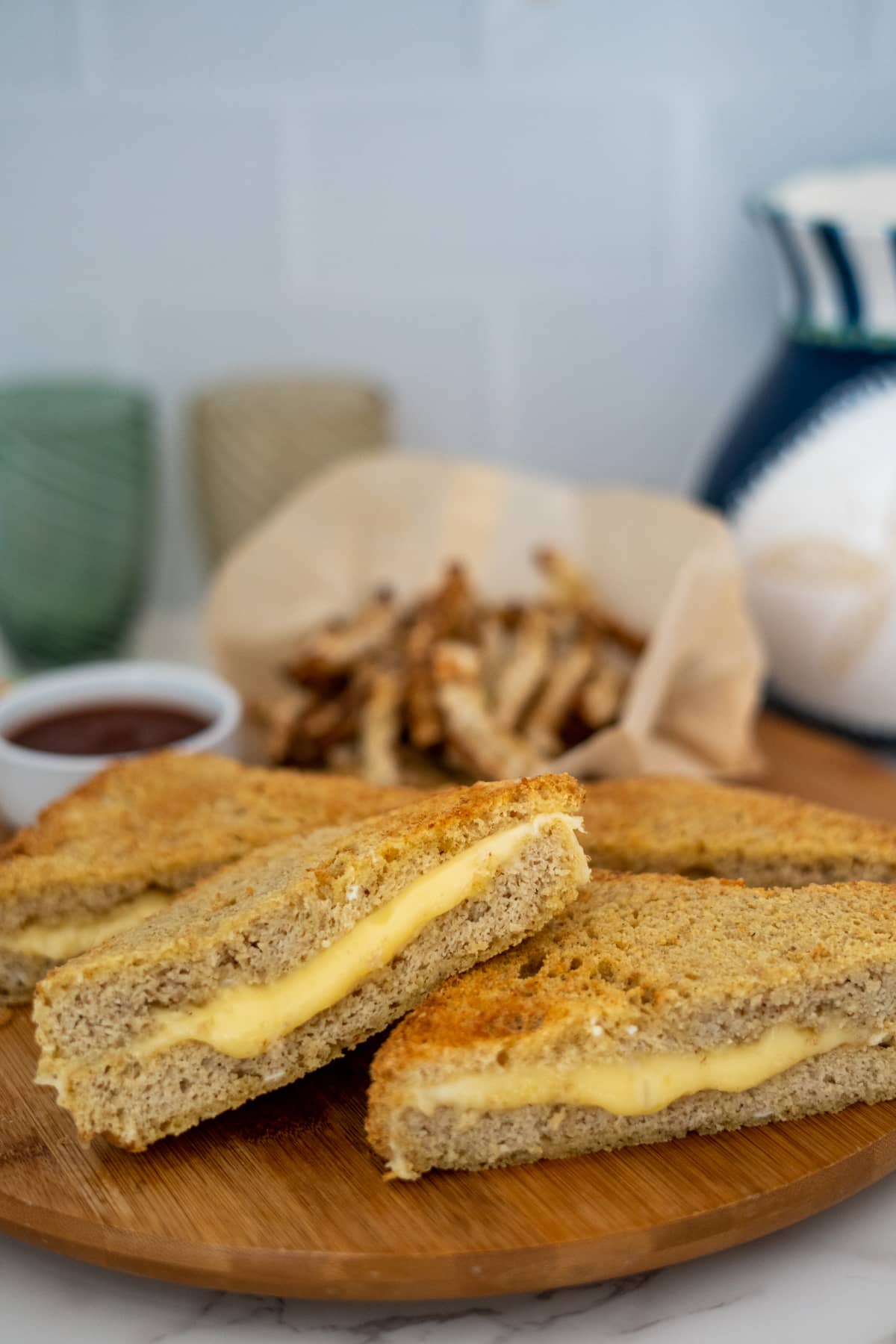 low carb grilled cheese