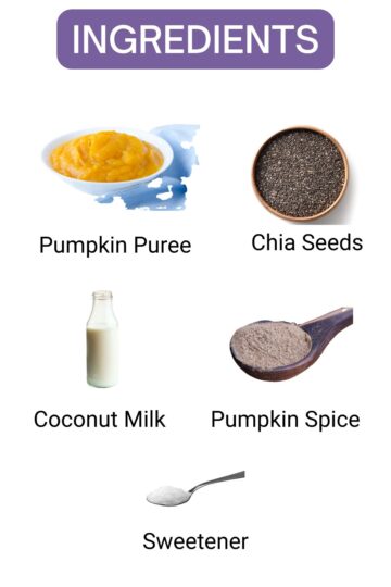 chia pudding ingredients