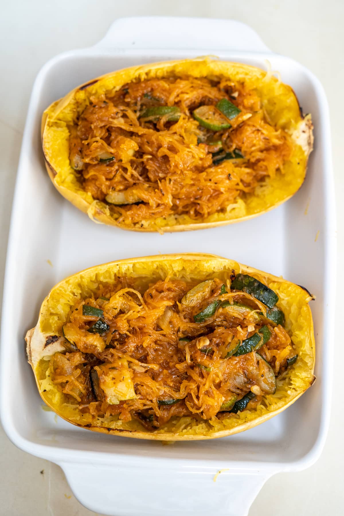 stuffed spaghetti squash