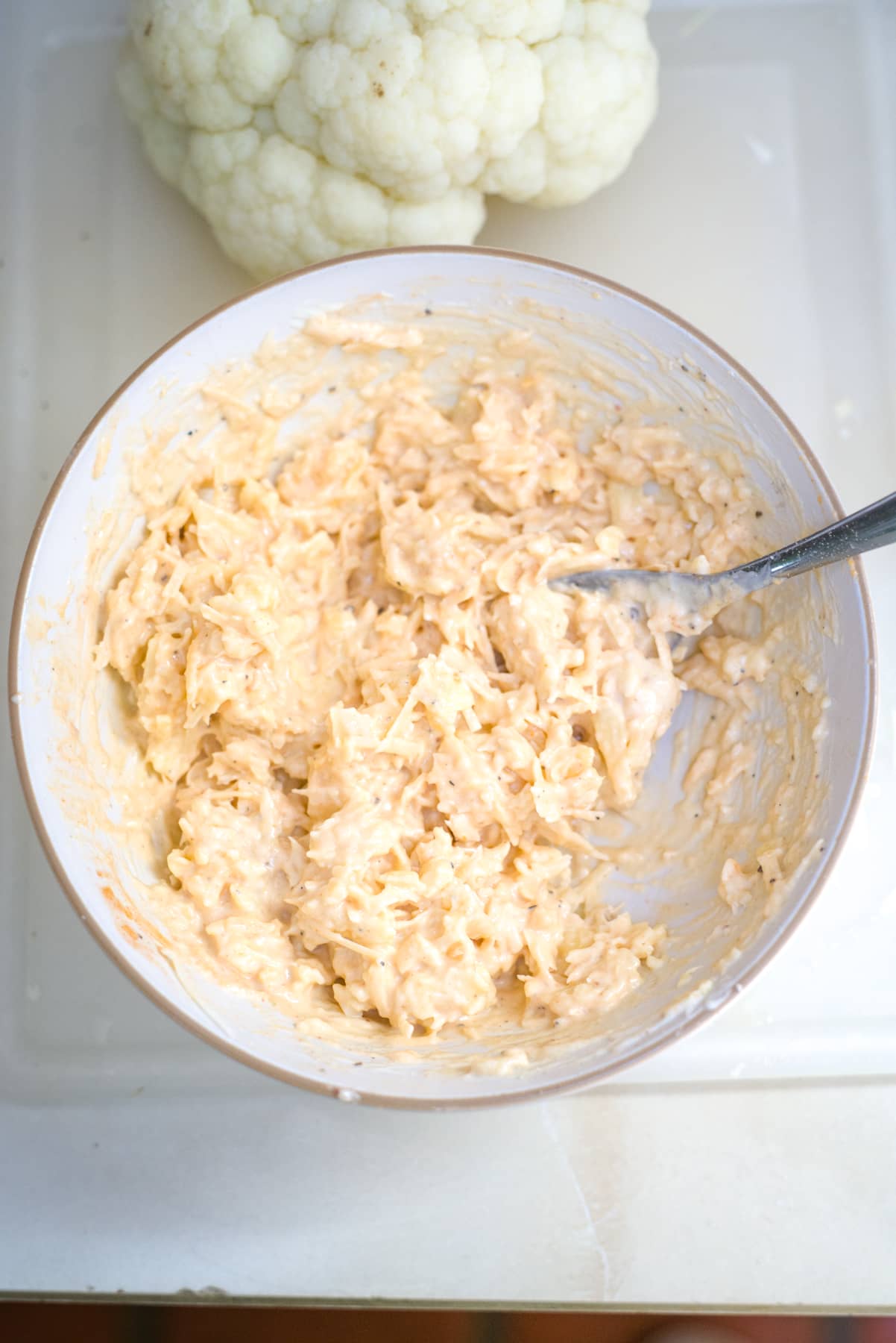 cheese mayonnaise mixture