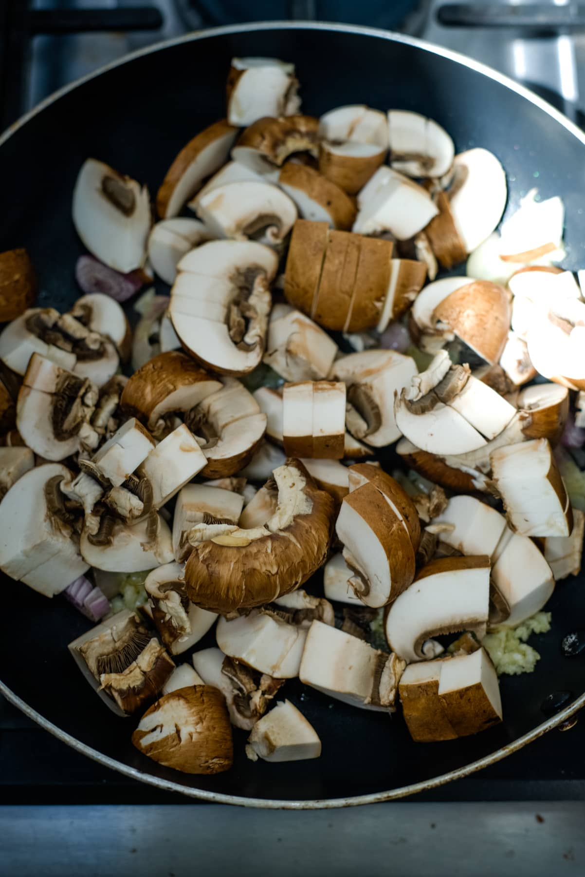 cooked mushrooms